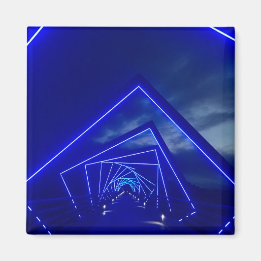 高い架台橋 マグネット (正面)