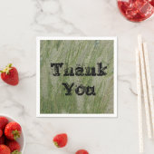 高い植物の砂漠の草の感謝 スタンダードカクテルナプキン (インサイチュ)