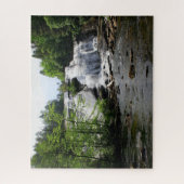 高い滝、NC ジグソーパズル (縦)