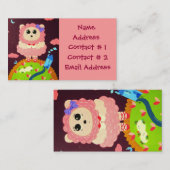 高い理想個人的なNamecard 名刺 (正面/裏面)