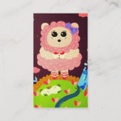 高い理想個人的なNamecard 名刺 (裏面)