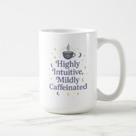 高い直観力、ほどよいカフェイン コーヒーマグカップ