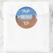 高い砂漠の生活 ラウンドシール (バッグ)