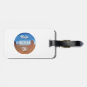 高い砂漠の生活 ラゲッジタグ (裏面横)