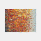 高い砂漠の花II フリースブランケット (正面(横))