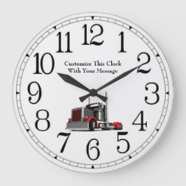 高い積み重ね ラージ壁時計