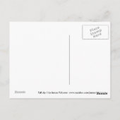 高い空1 ポストカード (裏面)