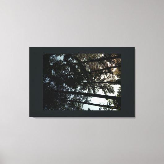 高い立場 キャンバスプリント (正面)