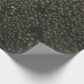 高い緑の木々の空中写真 ラッピングペーパー (角)