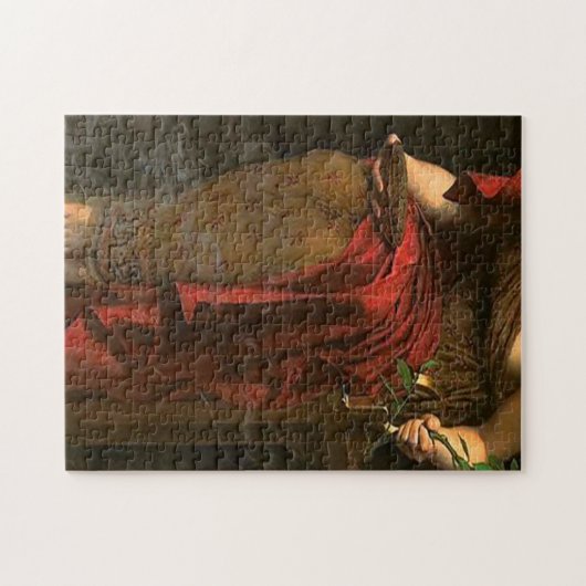 高い聖職者のデルフィ・ピシアの神官 ジグソーパズル (横)