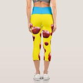 高い腰のカプリススタイル:高い腰のカプリスのカス カプリレギンス (裏面)