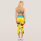 高い腰のカプリススタイル:高い腰のカプリスのカス カプリレギンス (裏面)