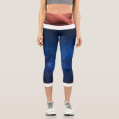 高い腰のカプリス カプリレギンス (正面)