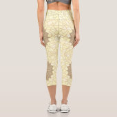 高い腰のカプリス カプリレギンス (裏面)