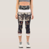 高い腰のカプリス カプリレギンス (正面)