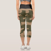 高い腰のカプリス カプリレギンス (裏面)