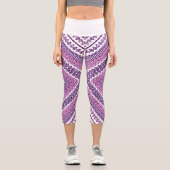 高い腰のカプリス カプリレギンス (正面)