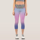 高い腰のカプリス カプリレギンス (正面)