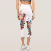 高い腰のカプリス カプリレギンス (裏面)