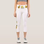 高い腰のカプリス カプリレギンス (正面)