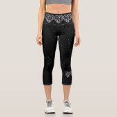 高い腰のカプリス カプリレギンス (正面)