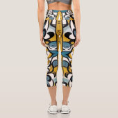 高い腰のカプリス カプリレギンス (裏面)