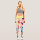 高い腰のカプリス カプリレギンス (正面)