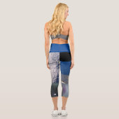 高い腰のカプリス カプリレギンス (裏面)