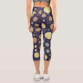 高い腰のカプリス カプリレギンス (裏面)