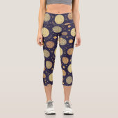 高い腰のカプリス カプリレギンス (正面)