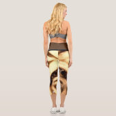 高い腰のカプリス カプリレギンス (裏面)