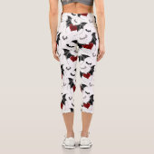 高い腰のカプリス カプリレギンス (裏面)