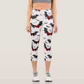 高い腰のカプリス カプリレギンス (正面)