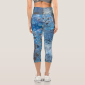 高い腰のカプリス カプリレギンス (裏面)