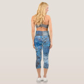 高い腰のカプリス カプリレギンス (裏面)