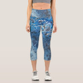 高い腰のカプリス カプリレギンス (正面)