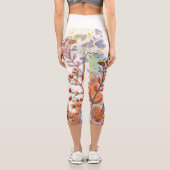 高い腰のカプリス カプリレギンス (裏面)