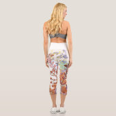 高い腰のカプリス カプリレギンス (裏面)