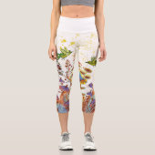 高い腰のカプリス カプリレギンス (正面)