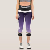 高い腰のカプリス |ナマステ |ヨガパンツ カプリレギンス (正面)