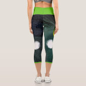 高い腰のヨガ・カプリス カプリレギンス (裏面)