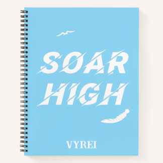 高い自己動機づけの愛を肯定し前向きる ノートブック