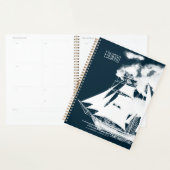 高い船と雲航海の プランナー手帳 (ディスプレー)