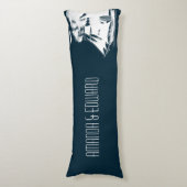 高い船と雲航海の ボディピロー (正面縦)