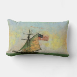 高い船のアートワークの装飾用クッションのLumbar ランバークッション