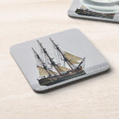 高い船のコースター コースター (左側)