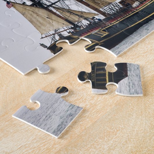 高い船のパズル ジグソーパズル (側面)