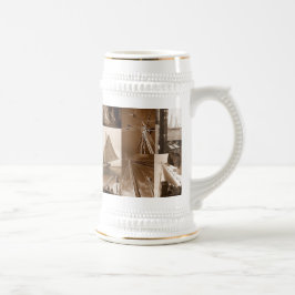 高い船の航行 ビールジョッキ