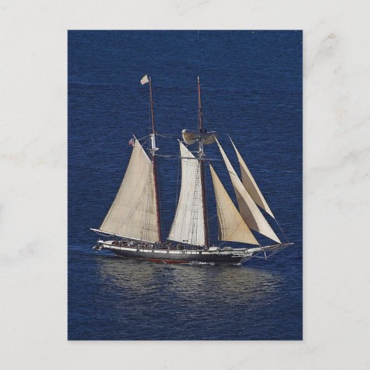 高い船はがき ポストカード (正面)