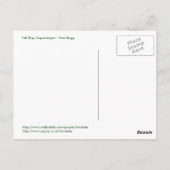 高い船はがき ポストカード (裏面)